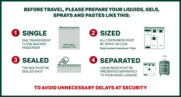 dublin airport liquid rules infographic