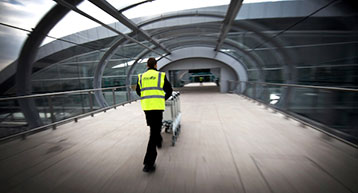 Terminal-2-walkway-with-daa-staff
