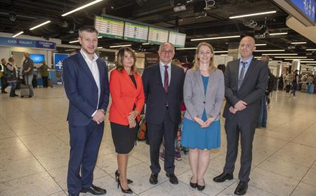 SESAR delegation at Dublin Airport